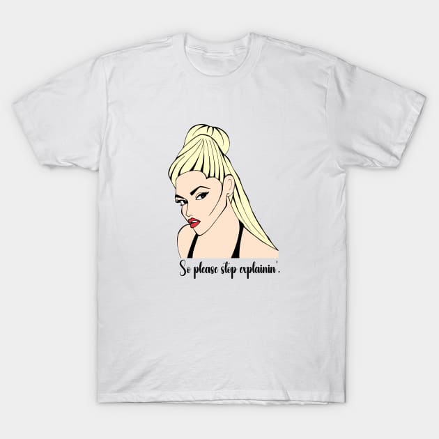 GWEN STEFANI FAN ART!!! T-Shirt by cartoonistguy